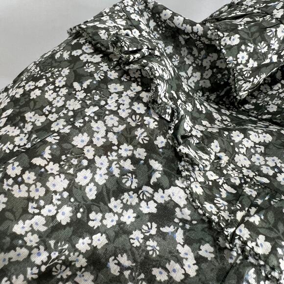 Apiece Apart Gracia Flamenca Dress green Micro Floral Boho - Picture 13 of 15